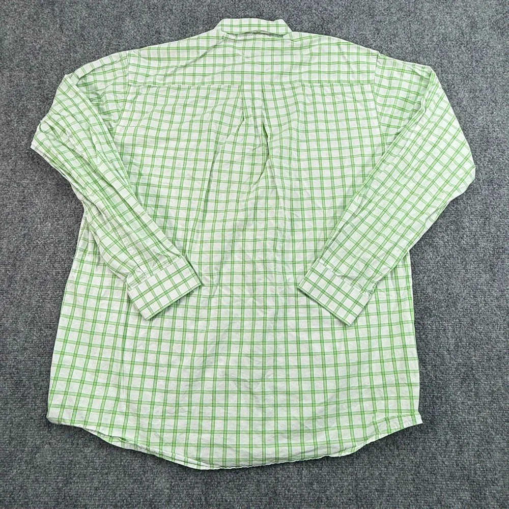 Cinch Shirt Mens Medium‎ Green Plaid Long Sleeve Button Down Western - Picture 11 of 12